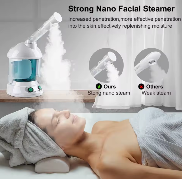 Brumea Vaporea Appareil Facial Nano-Ionique à Vapeur