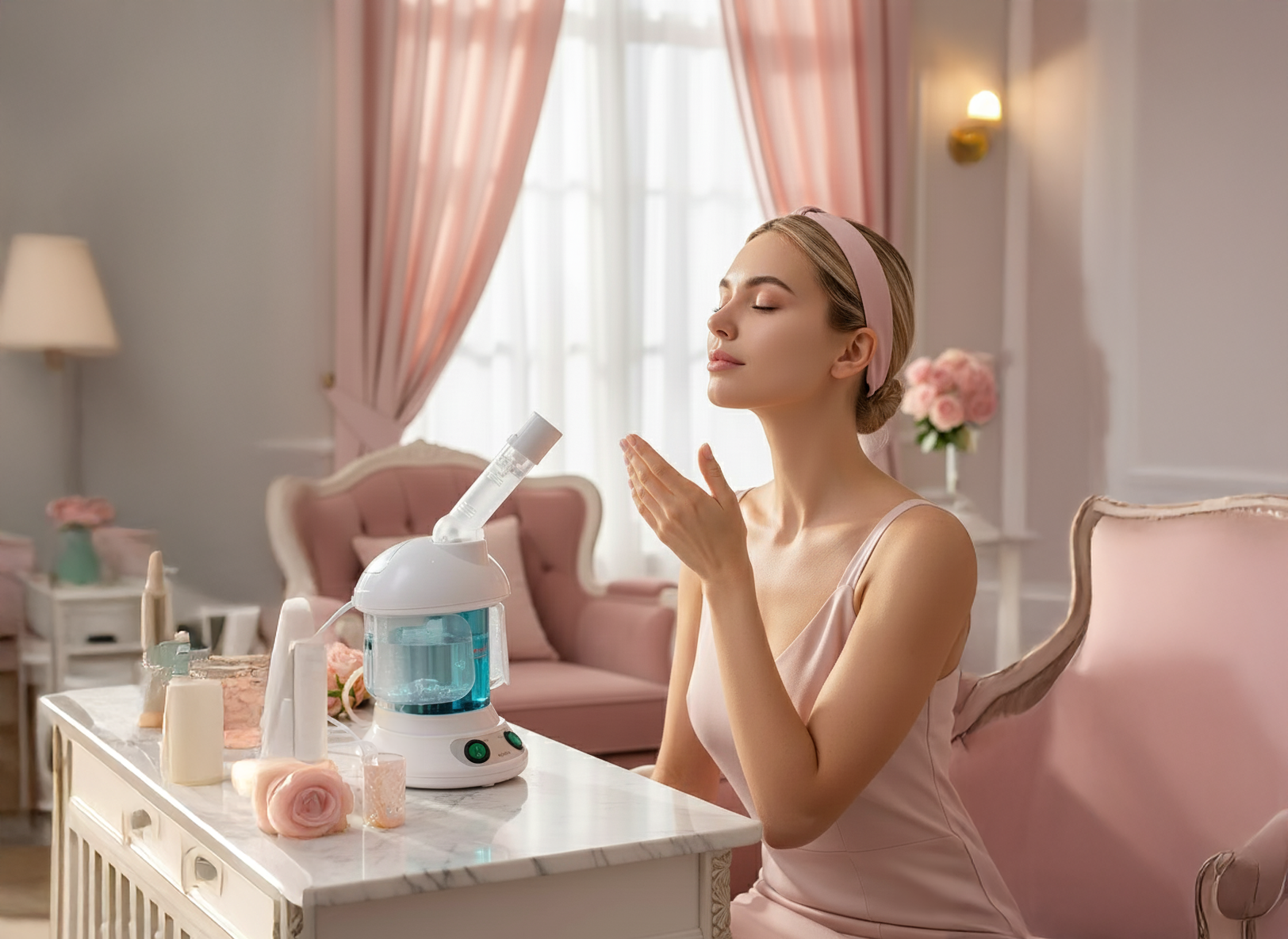 La vapeur pure, l’éclat parfait.